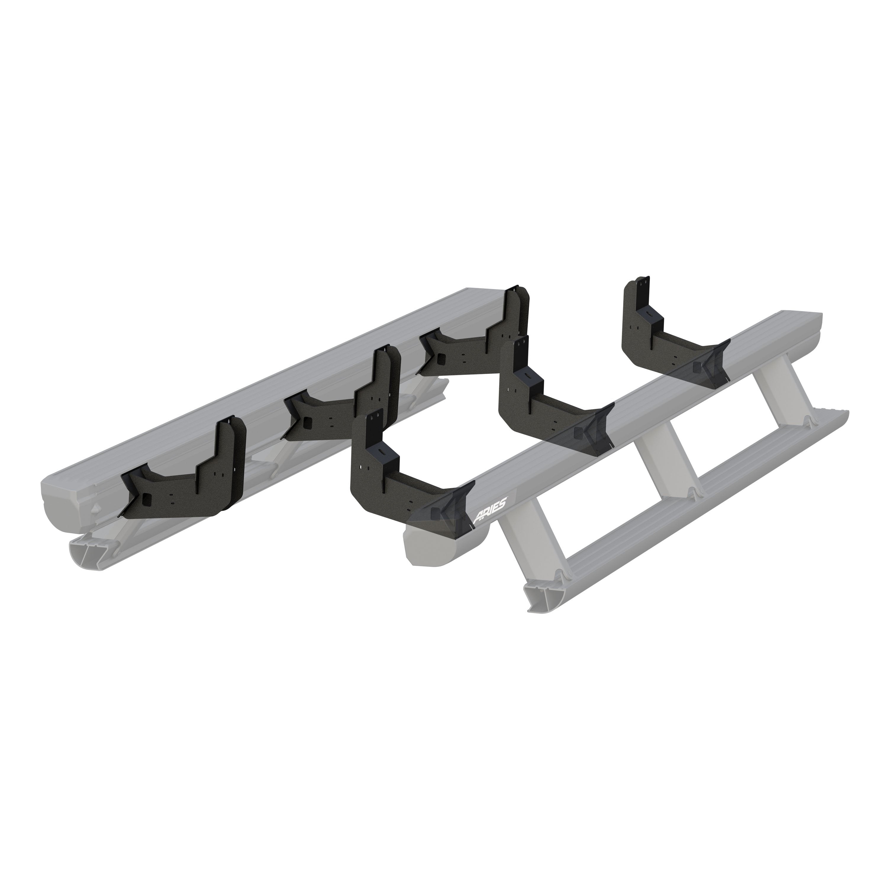ARIES Mounting Brackets for ActionTrac, 2016-2024 Nissan TITAN/TITAN XD