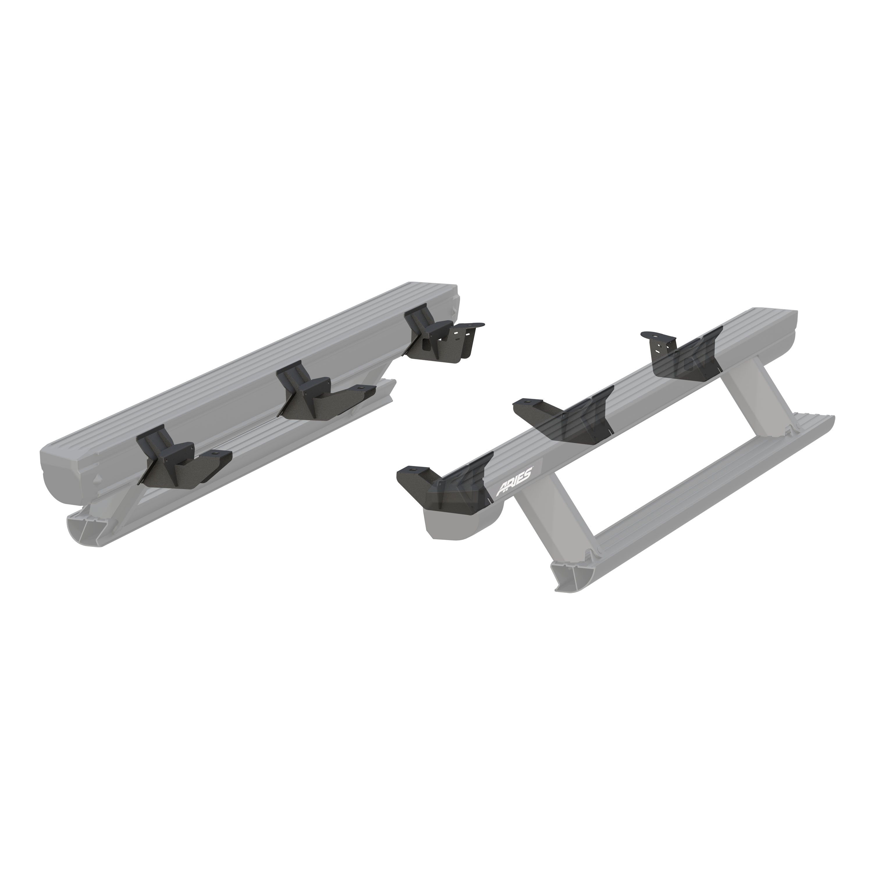 ARIES Mounting Brackets for ActionTrac, 2018 Jeep Wrangler