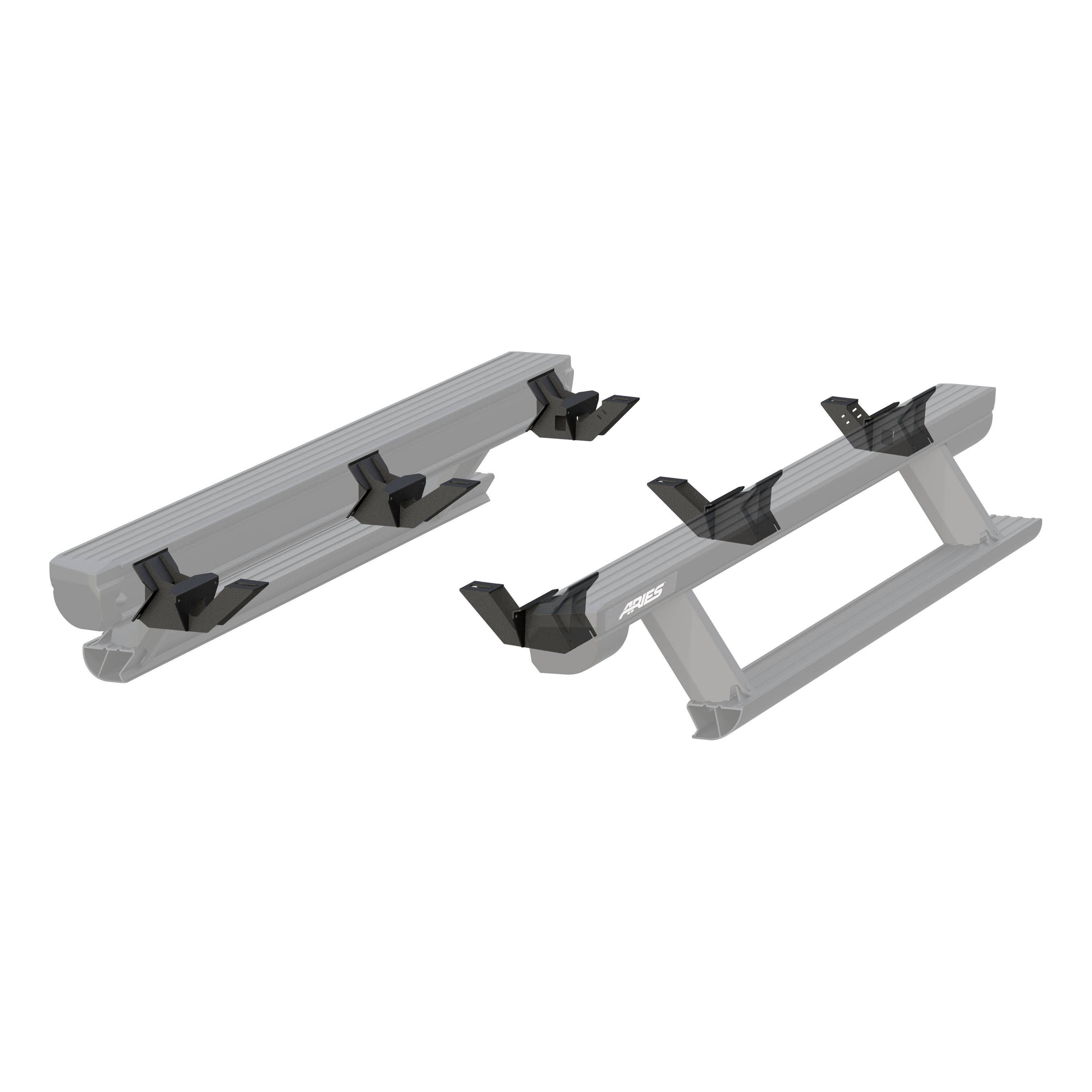 ARIES Mounting Brackets for ActionTrac, 2018-2026 Jeep Wrangler