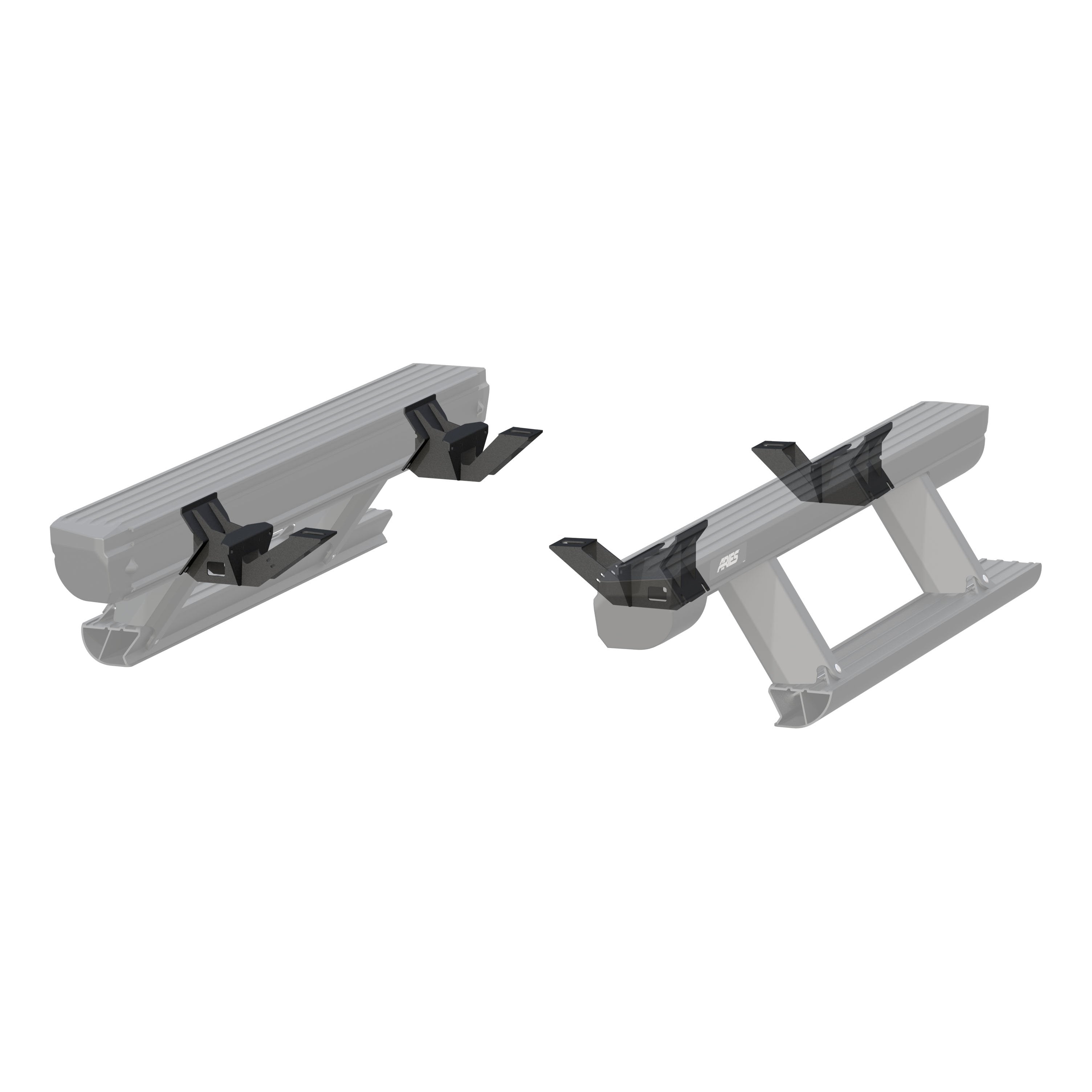 ARIES Mounting Brackets for ActionTrac, 2018-2026 Jeep Wrangler