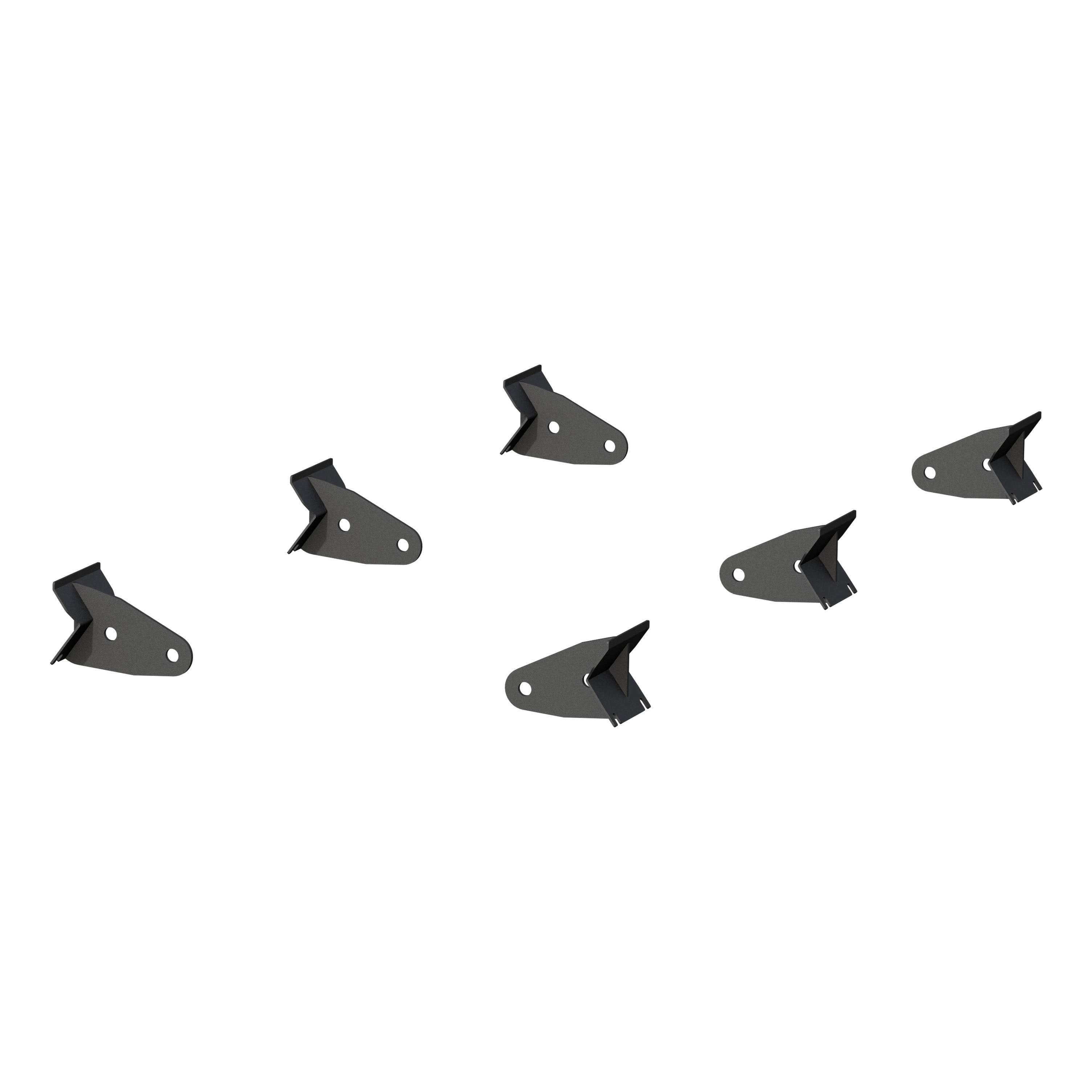 ARIES Universal ActionTrac Mounting Brackets (6-Pack, Fabricated Brackets Required)