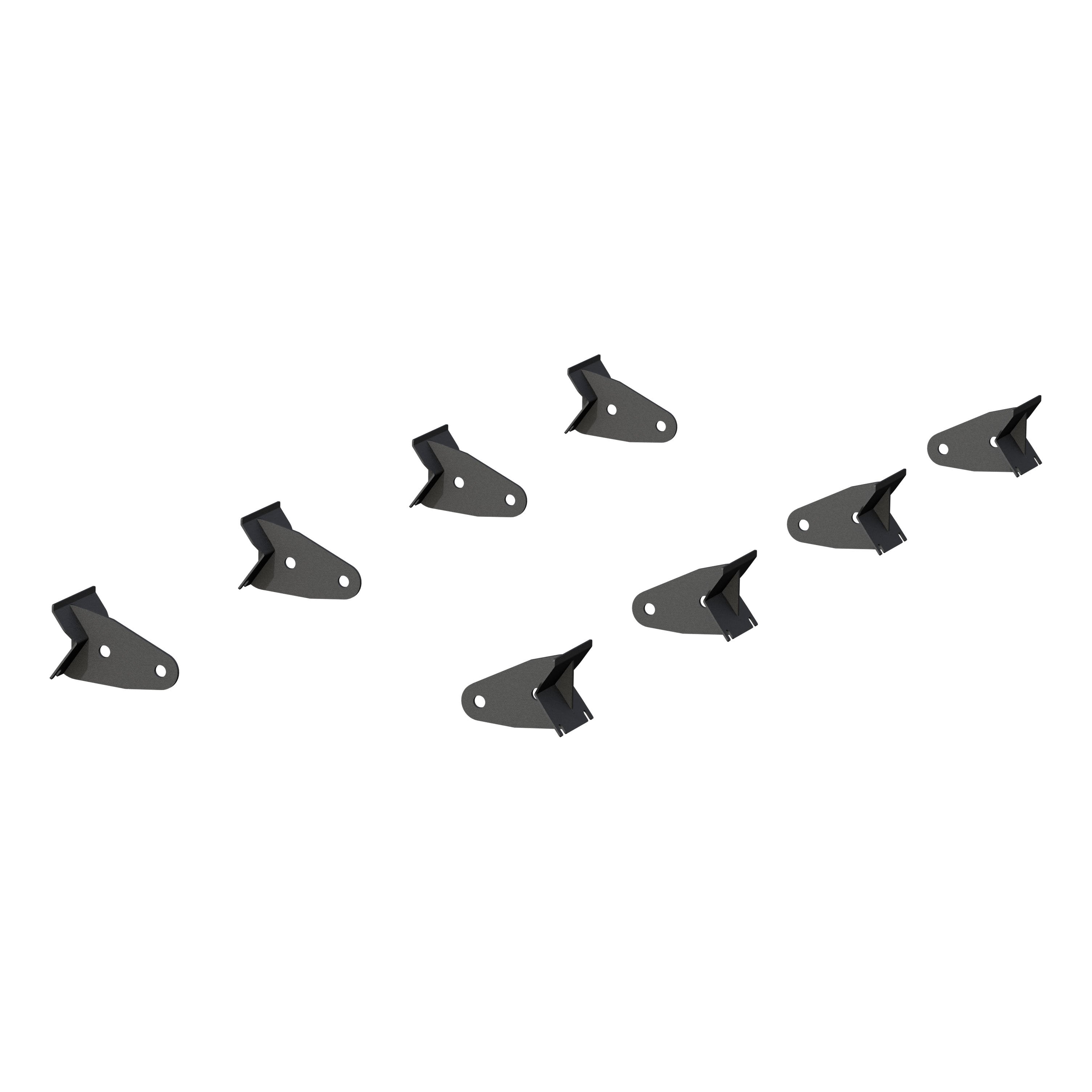 ARIES Universal ActionTrac Mounting Brackets (8-Pack, Fabricated Brackets Required)