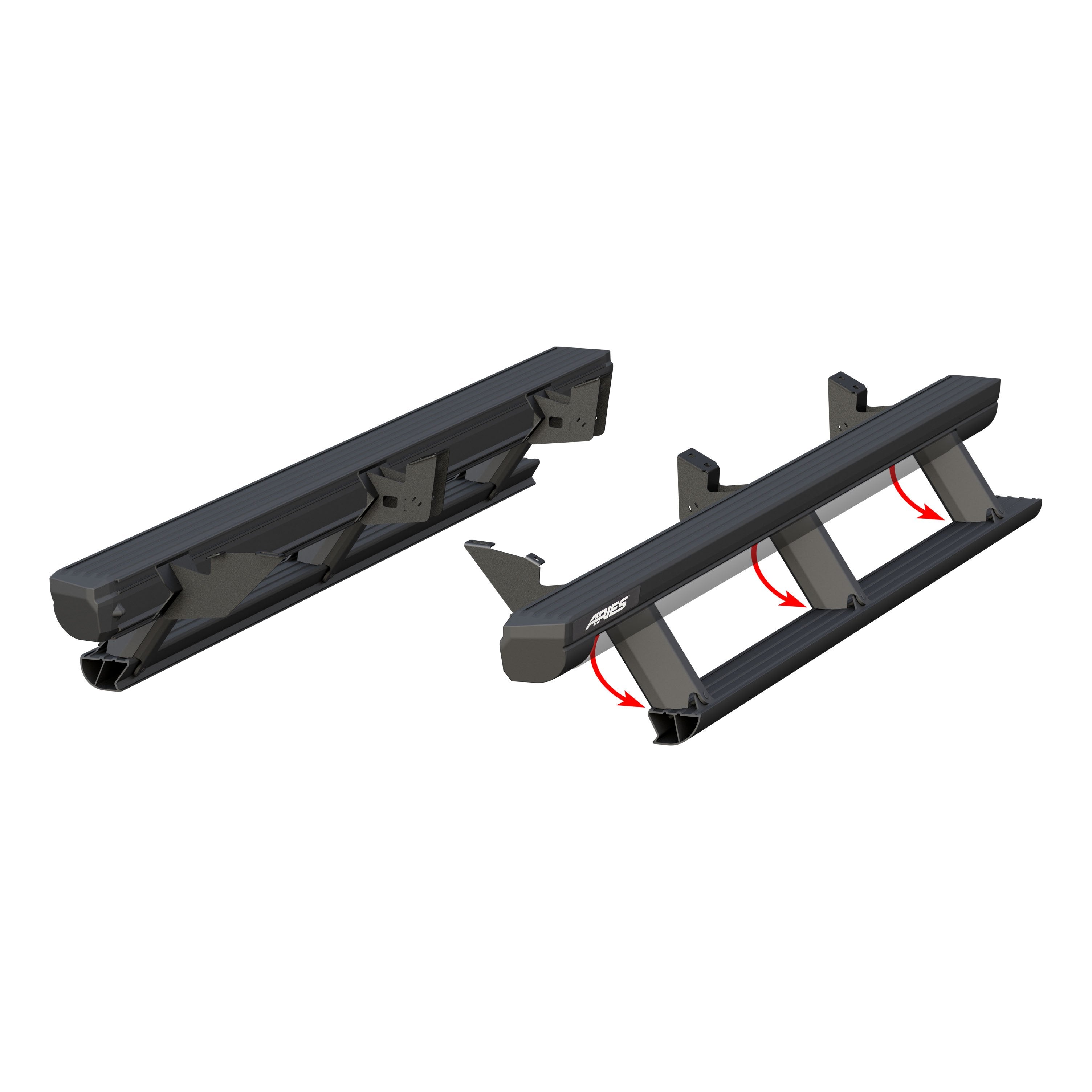 ARIES ActionTrac 83.6" Powered Running Boards, 2015-2023 Toyota Tacoma