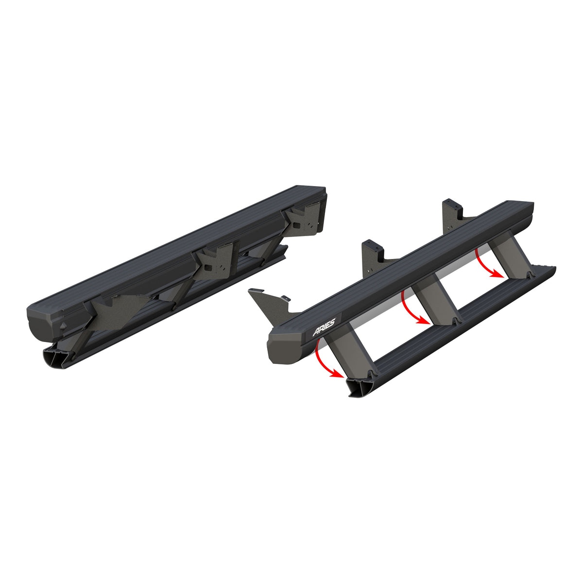 ARIES ActionTrac 83.6" Powered Running Boards, 2015-2023 Toyota Tacoma