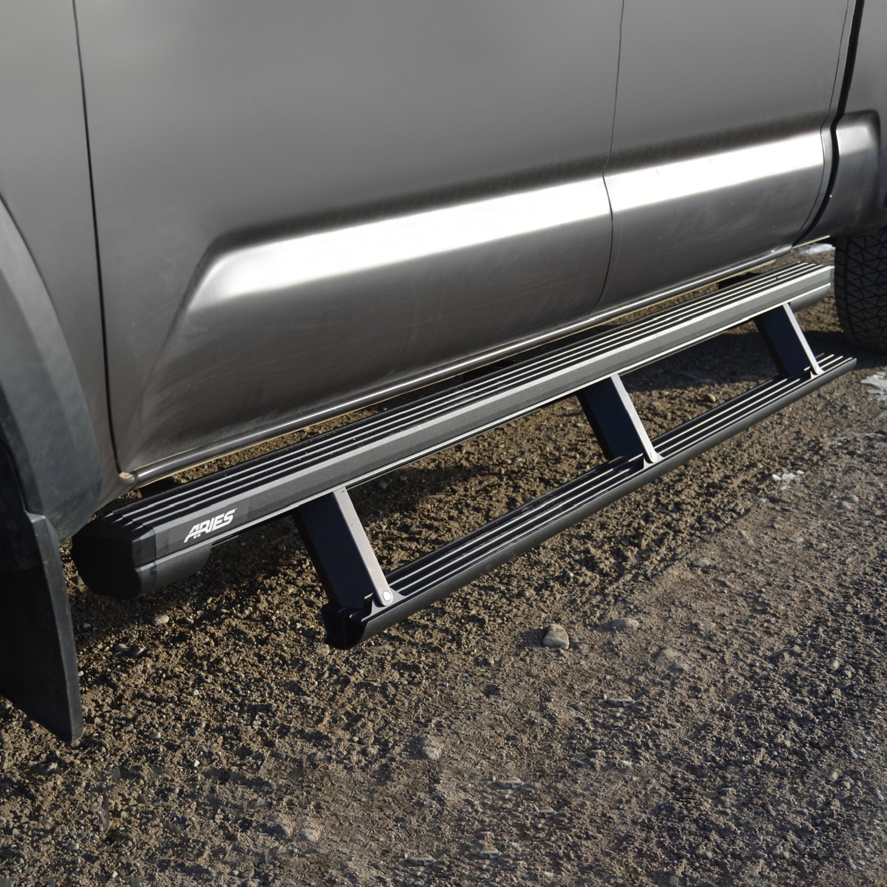 ARIES ActionTrac 83.6" Powered Running Boards, 2015-2023 Toyota Tacoma