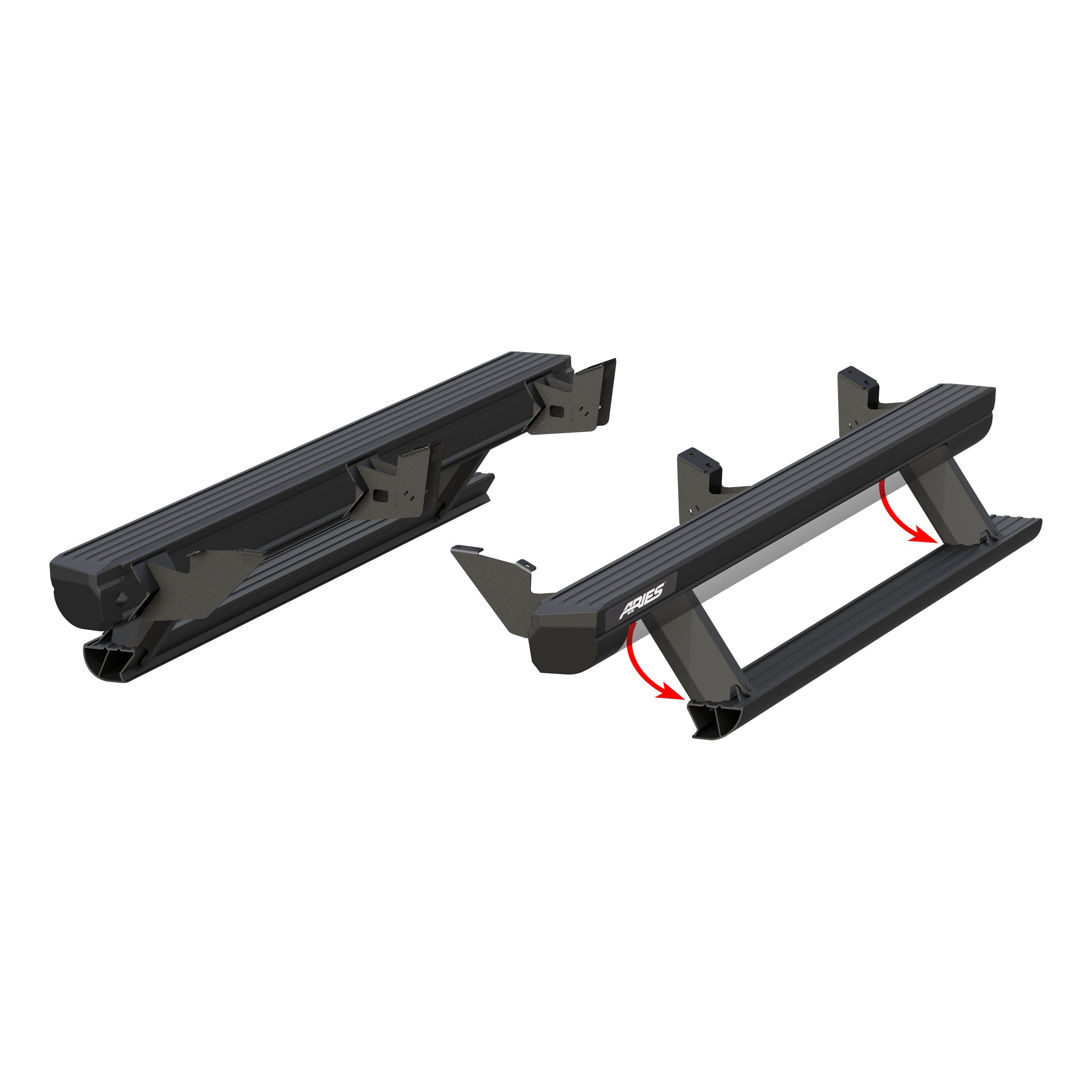 ARIES ActionTrac 69.6" Powered Running Boards, 2009-2021 Toyota 4Runner, 2015-2023 Toyota Tacoma