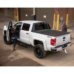 ARIES ActionTrac 87.6" Powered Running Boards, 2019-2026 Chevy/GMC Silverado/Sierra 1500, 2020-2026 Chevy/GMC Silverado/Sierra 2500HD/3500HD