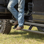 ARIES ActionTrac 87.6" Powered Running Boards, 1999-2016 Ford F-250/F-350 Super Duty, 2008-2016 Ford F-450 Super Duty