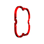 Bezel Ring KC Flex Era 4 Red 1Pc KC HiLiTES