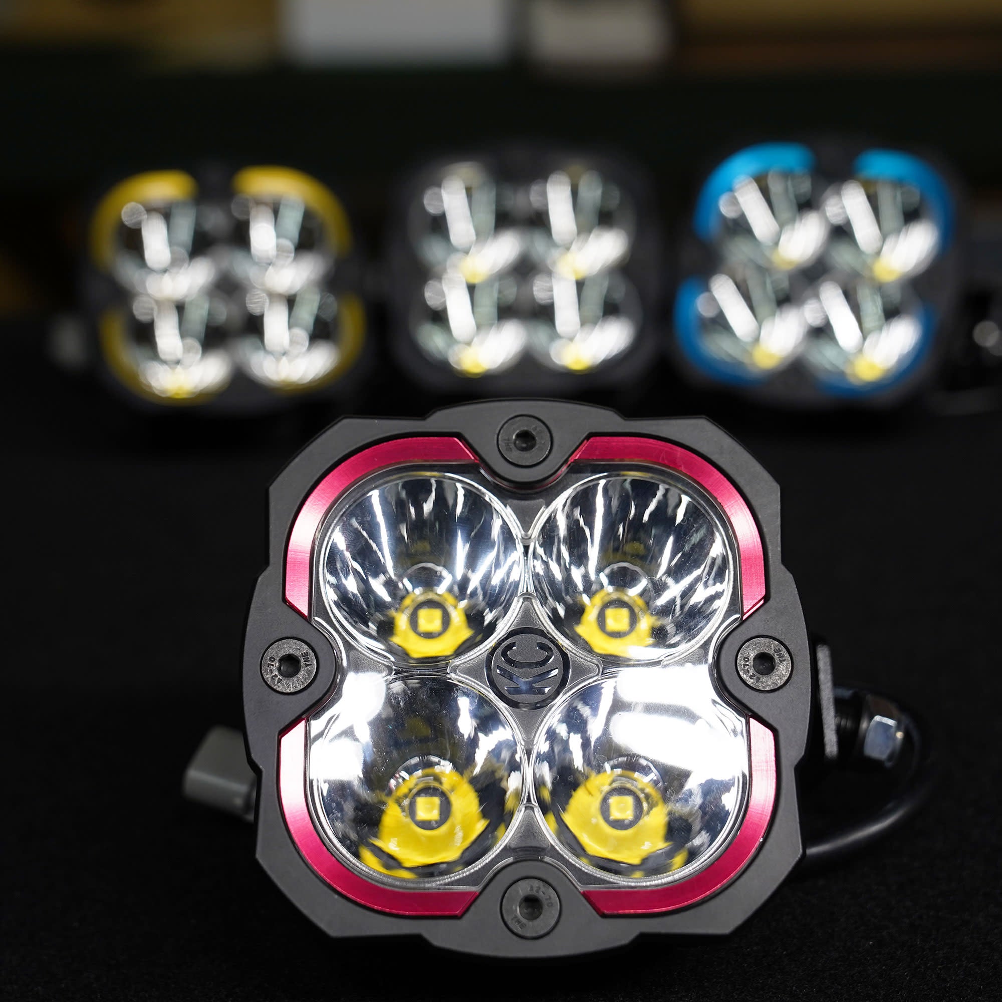 Bezel Ring KC Flex Era 4 Red 1Pc KC HiLiTES