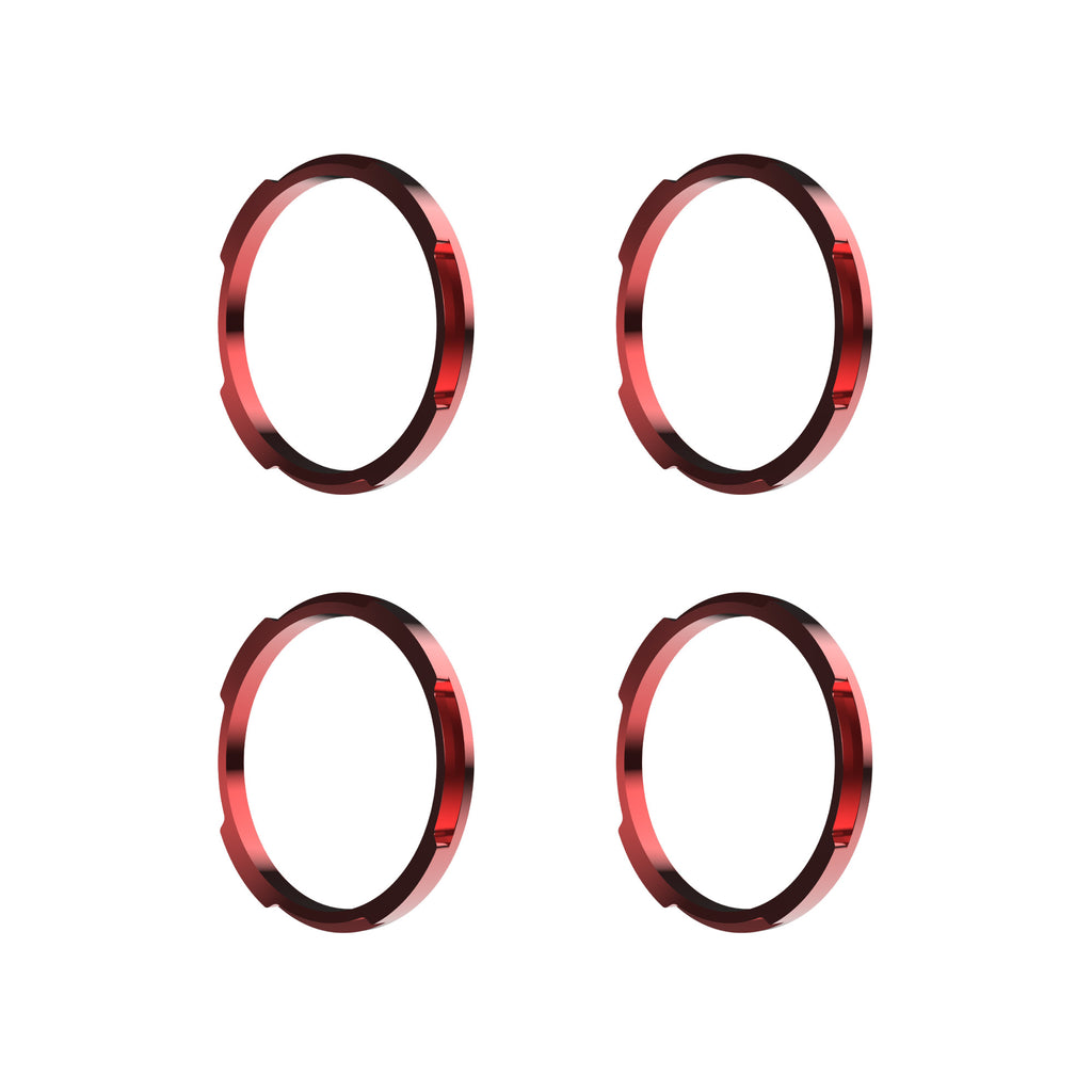 Bezel Ring KC Flex Era Bar Red 4Pc KC HiLiTES