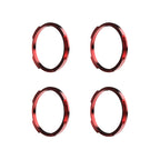 Bezel Ring KC Flex Era Bar Red 4Pc KC HiLiTES