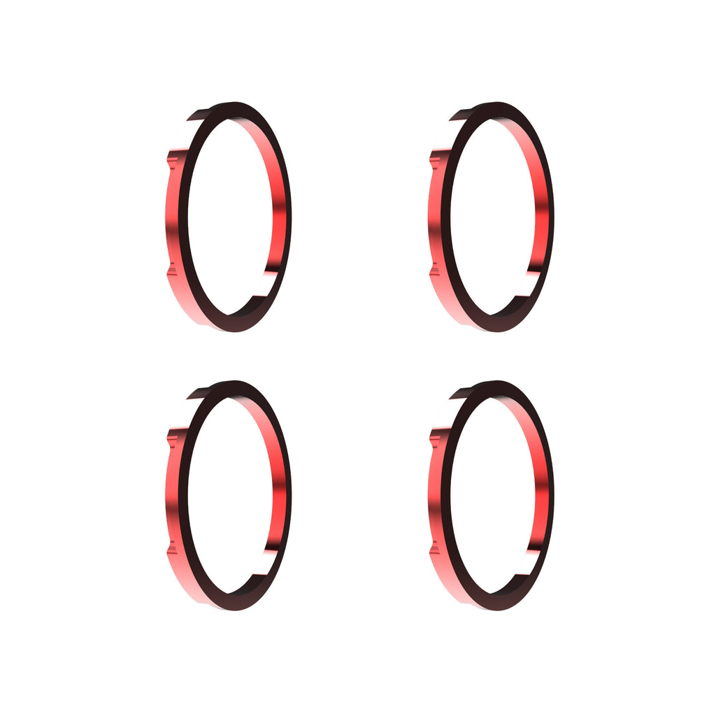 Bezel Ring KC Flex Era Bar Red 4Pc KC HiLiTES