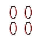 Bezel Ring KC Flex Era Bar Red 4Pc KC HiLiTES