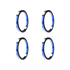 Bezel Ring KC Flex Era Bar Blue 4Pc KC HiLiTES