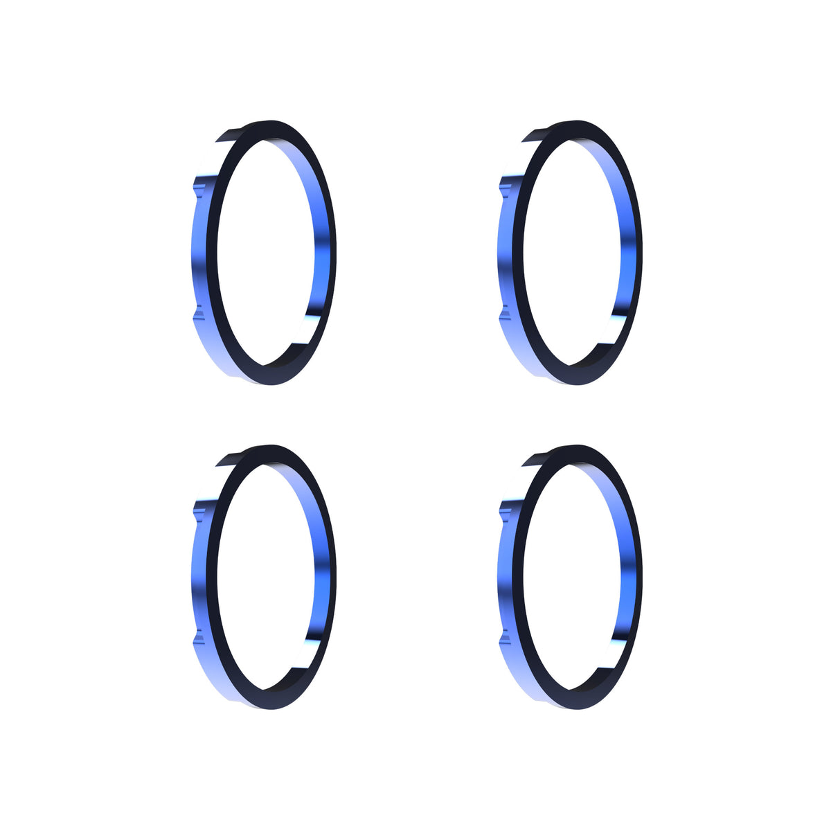 Bezel Ring KC Flex Era Bar Blue 4Pc KC HiLiTES