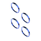 Bezel Ring KC Flex Era Bar Blue 4Pc KC HiLiTES