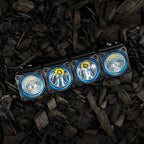 Bezel Ring KC Flex Era Bar Blue 4Pc KC HiLiTES