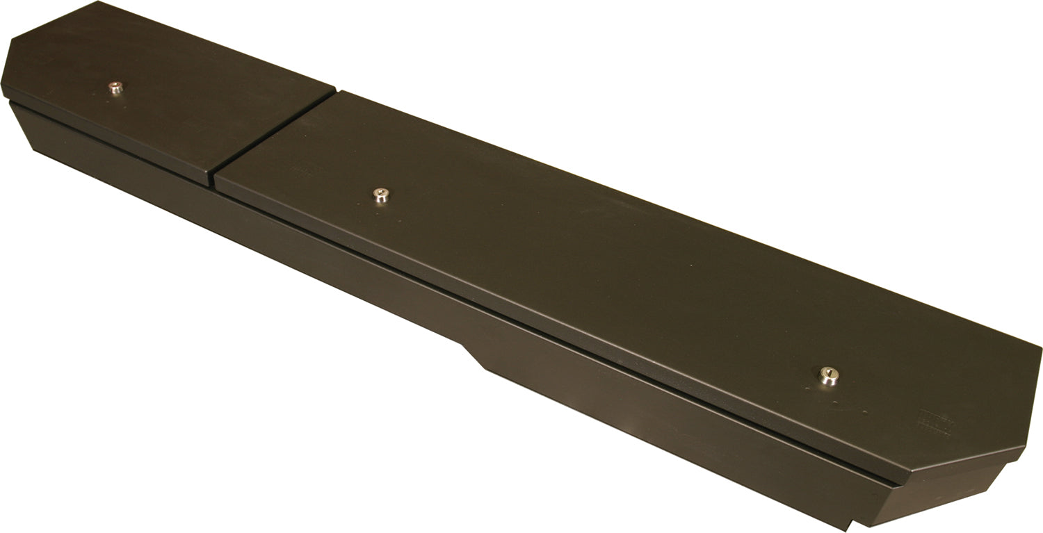 Rear Underseat Lockbox - 03-16 F-250/350/450/550 Super Duty w/ Crew Cab Requires Removal of Factory Underseat Trays/Boxes Black Tuffy Security Products