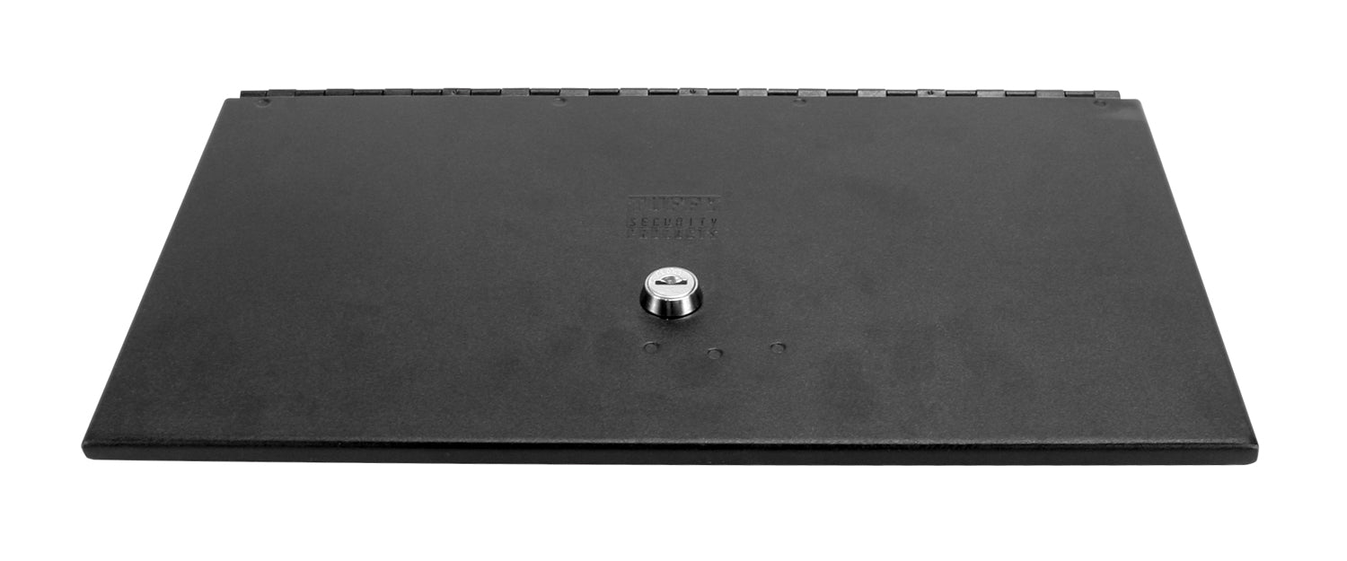 In-Floor Locking Cargo Lid 09-25 Ram 1500/2500/3500 Crew Cab Exc.Mega Cab Black Tuffy Security Products