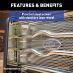 LUVERNE Prowler Max Polished Stainless Grille Guard, 2011-2016 Ford F-250/F-350/F-450 Super Duty
