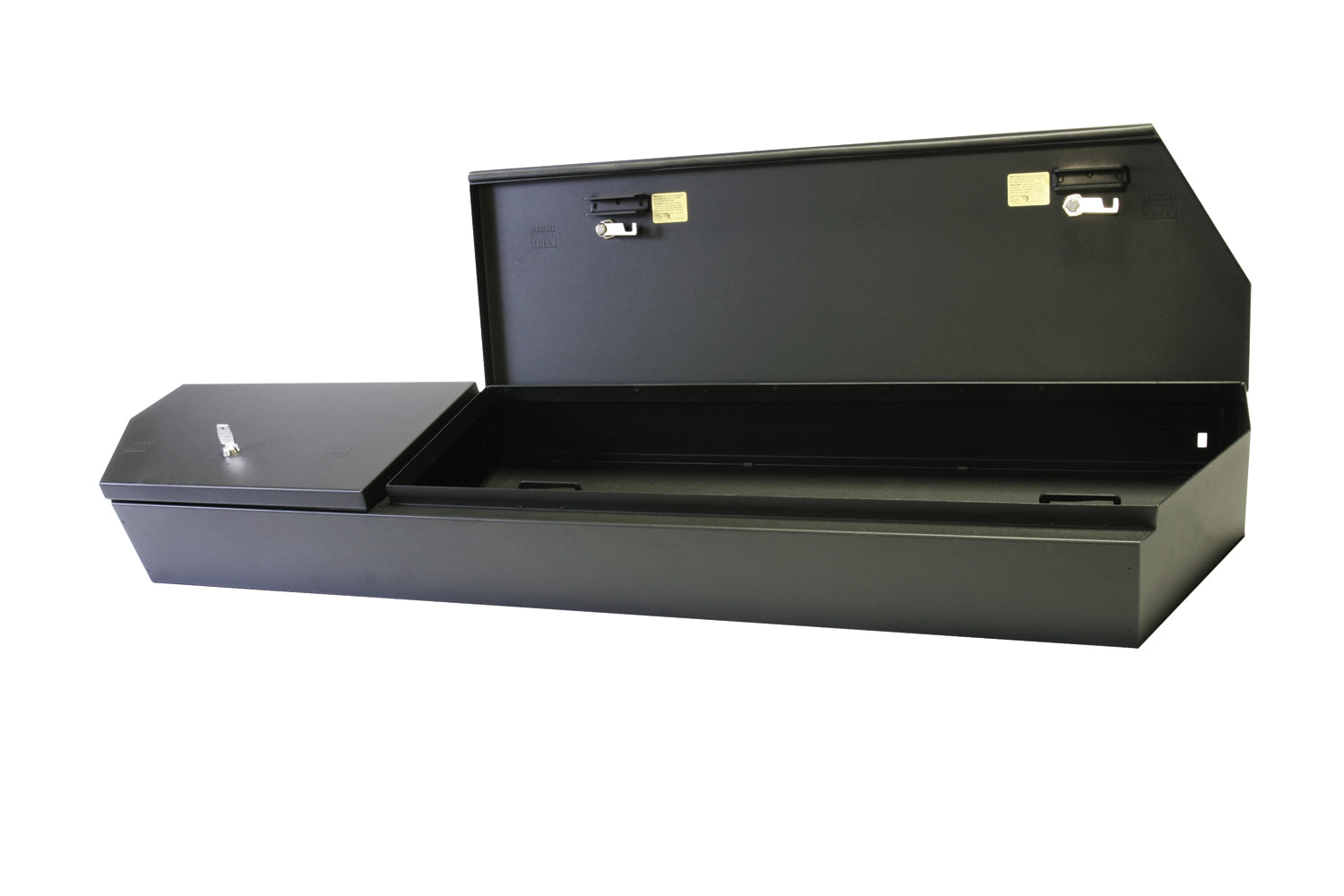Rear Underseat Lockbox - 07-21 Tundra w/ Double Crew Cab Excludes CrewMax Black Tuffy Security Products