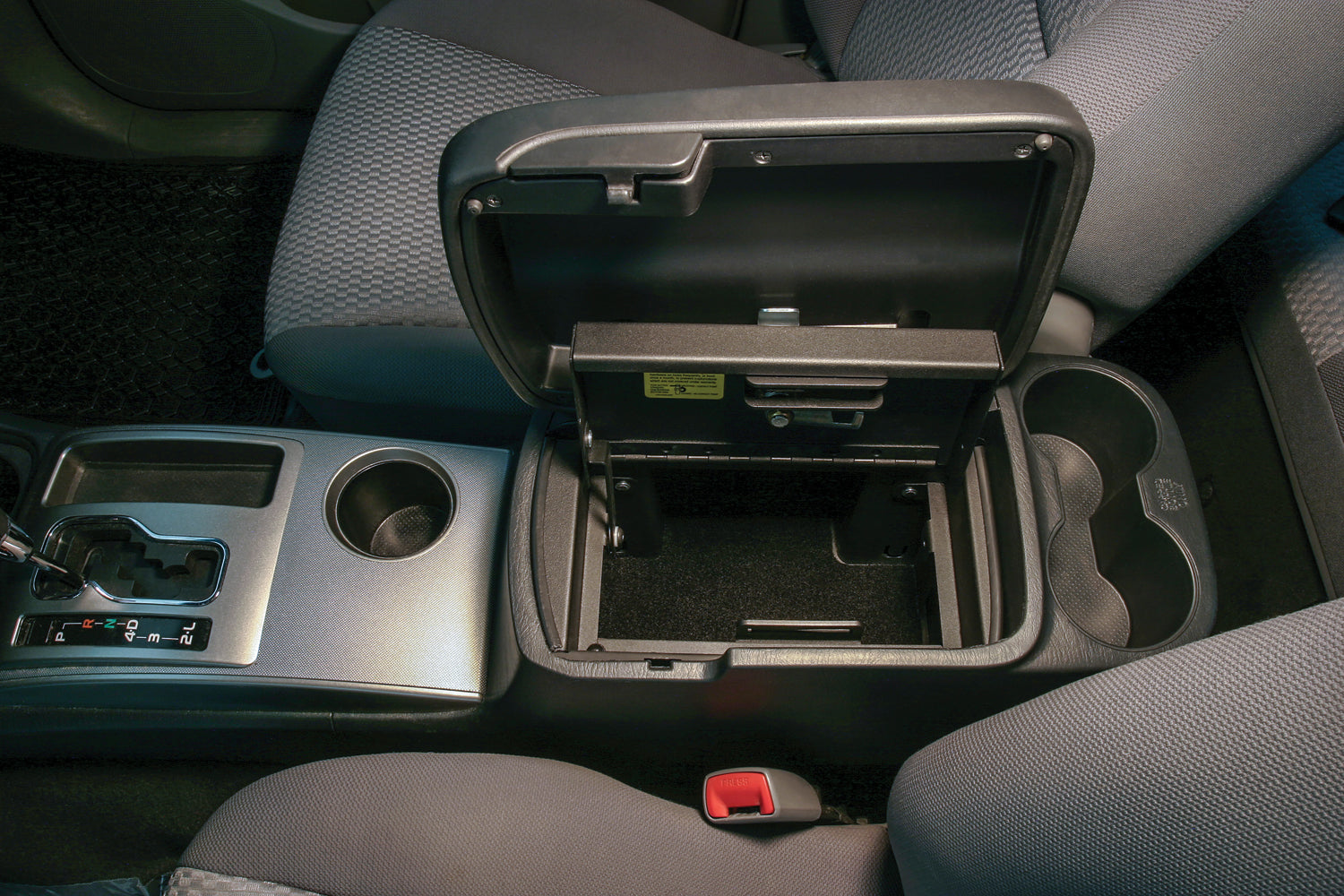 Console Safe - 05-15 Tacoma w/ Fixed Center Console Black Tuffy Security Products