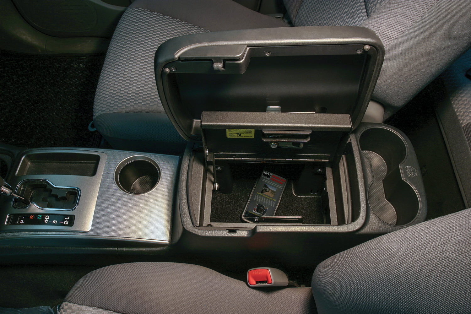Console Safe - 05-15 Tacoma w/ Fixed Center Console Black Tuffy Security Products