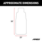 ARIES Seat Defender 58" x 23" Removable Waterproof Camo Bucket Seat Cover