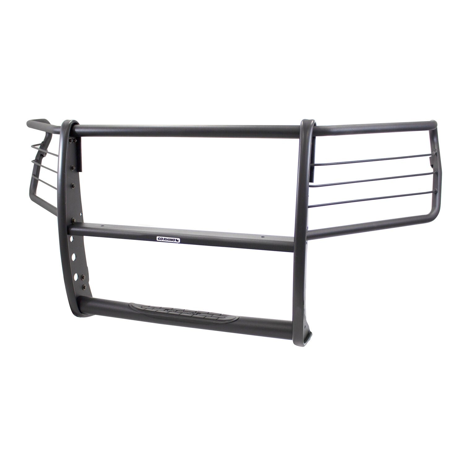 3100 Series StepGuard with Brush Guards Textured Black 2019-2021 Silve