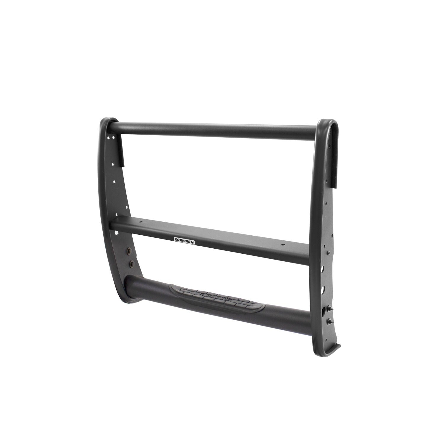 3100 Series StepGuard Center Grille Guard Only Textured Black 2019-2021 Silverado 1500 2022-2022 Silverado 1500 LTD Go Rhino
