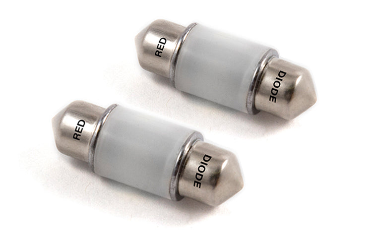 Diode Dynamics 31mm HP6 LED Red (pair)