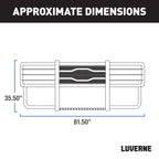 LUVERNE Prowler Max Black Steel Grille Guard, 2009-2014 Ford F-150