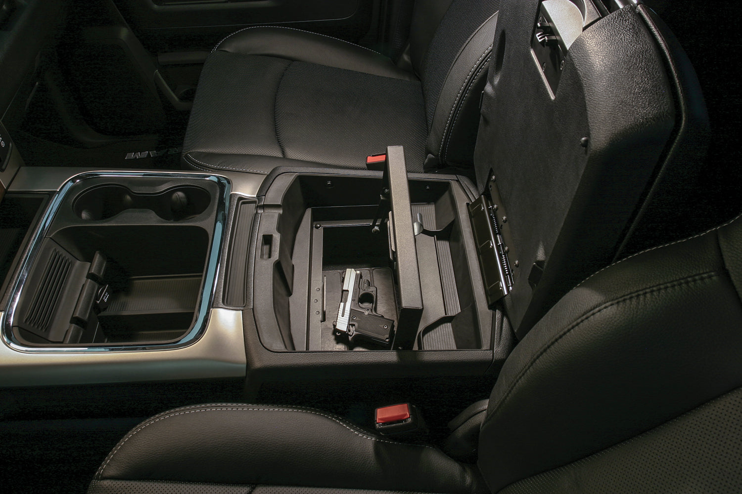 Console Safe 09-10 Ram 1500 11-18 1500 19 1500 Classic 10-21 2500/3500 w/ Fixed Floor Console w/o Installed Remote CD Player Black Tuffy Security Products