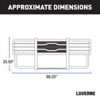 LUVERNE Prowler Max Black Steel Grille Guard, 2011-2016 Ford F-250/F-350/F-450 Super Duty