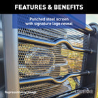 LUVERNE Prowler Max Black Steel Grille Guard, 2015-2023 Ford F-150