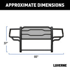 LUVERNE Prowler Max Black Steel Grille Guard, 2019-2024 Ram 2500/3500