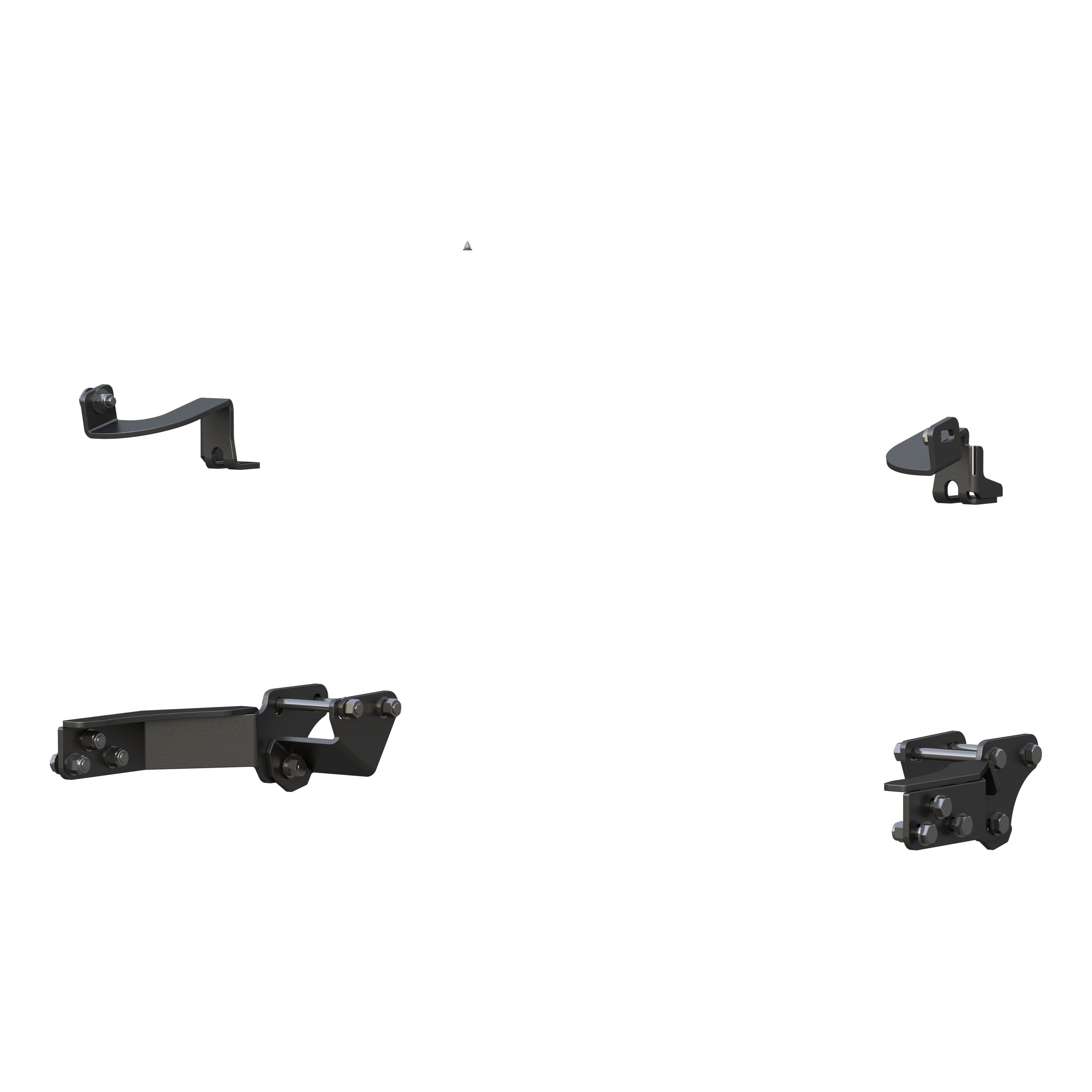 LUVERNE Prowler Max Bracket Kit, 2020-2023 Chevy/GMC Silverado/Sierra 2500HD, 2020-2023 Chevy/GMC Silverado/Sierra 3500HD