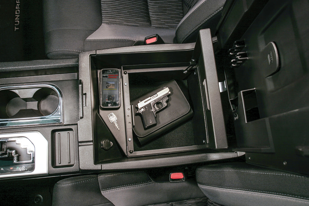 Console Safe - 14-21 Tundra w/ Fixed Center Console Black Tuffy Security Products