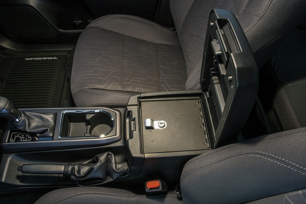 Console Safe 16-22 Tacoma w/ Fixed Center Console Black Tuffy Security Products