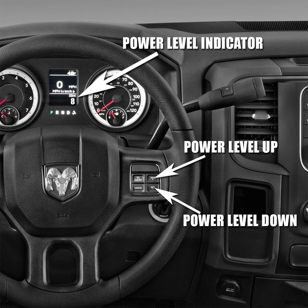 Pulsar for 2019-2022 Ram 1500 5.7L Hemi Pulsar up to 8 performance levels on-the-fly! DiabloSport