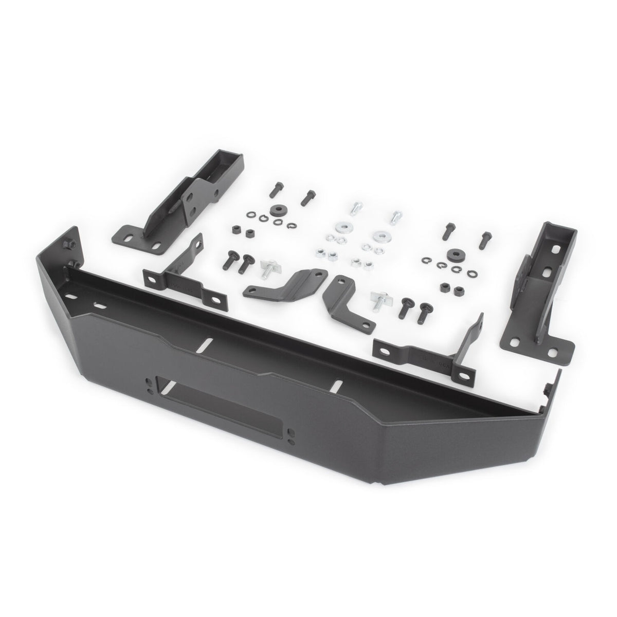 3100 Series StepGuard Winch Tray Kit Textured Black 2021-2025 Ford F-150 Go Rhino