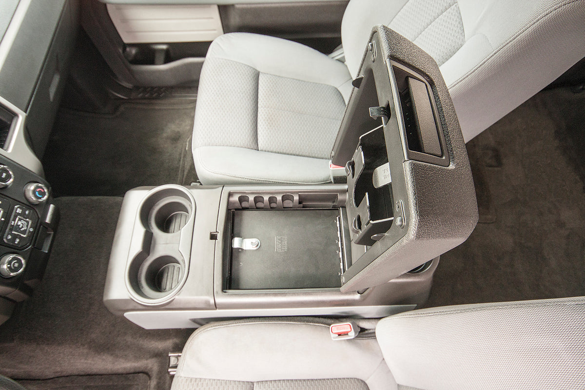 Console Safe - 09-14 F-150 w/ Full Floor Center Console w/o Flow-Thru Console Black Tuffy Security Products