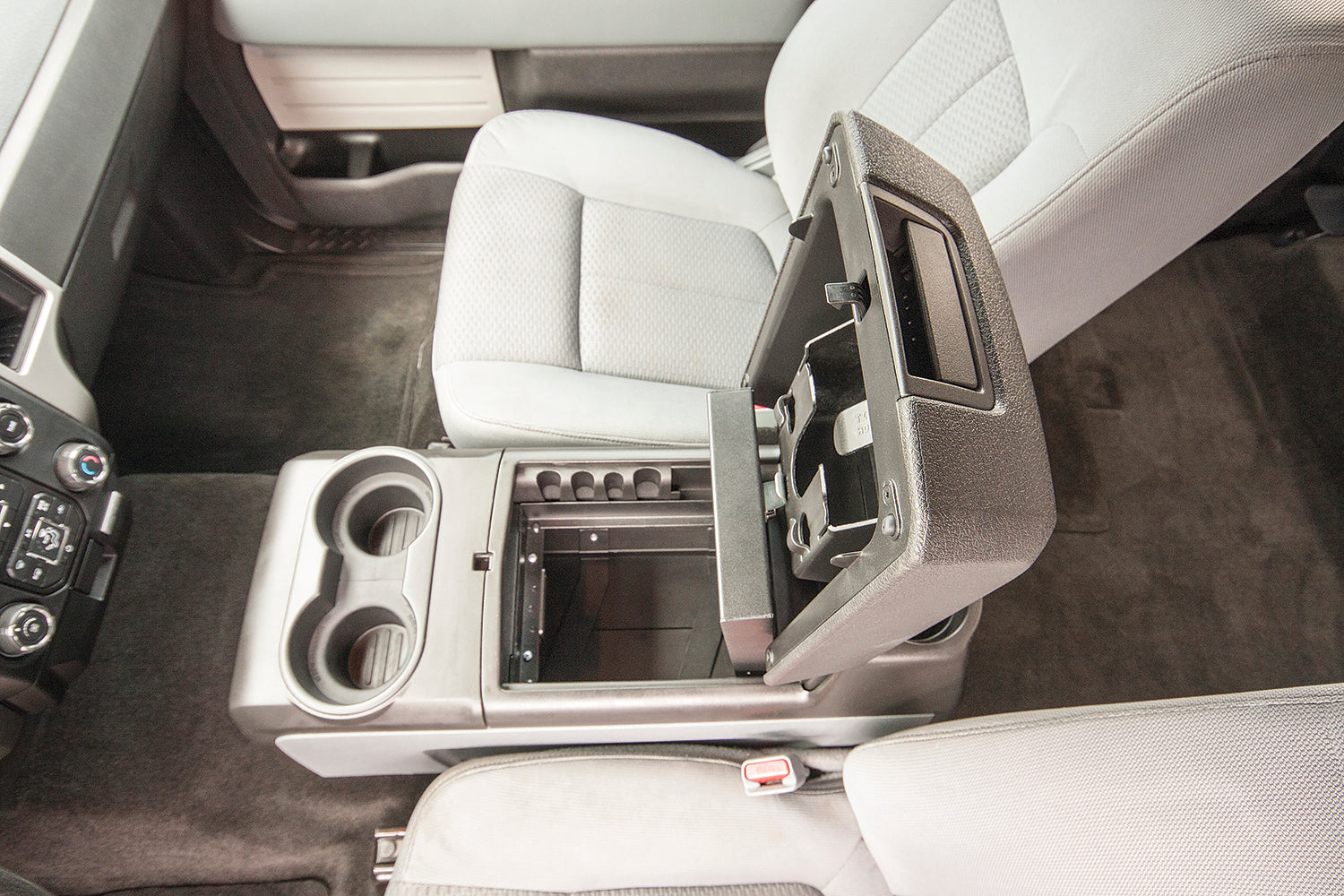 Console Safe - 09-14 F-150 w/ Full Floor Center Console w/o Flow-Thru Console Black Tuffy Security Products