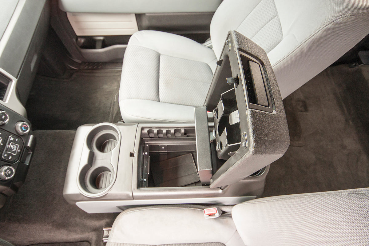 Console Safe - 09-14 F-150 w/ Full Floor Center Console w/o Flow-Thru Console Black Tuffy Security Products
