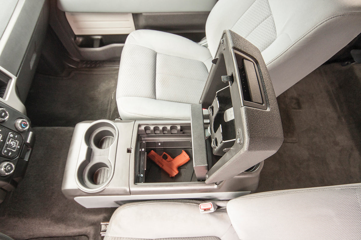 Console Safe - 09-14 F-150 w/ Full Floor Center Console w/o Flow-Thru Console Black Tuffy Security Products