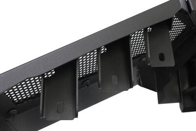 Element Front Bumper with Fixed Light Bar Mount Textured Black 2019-2024 Ram 1500 Go Rhino