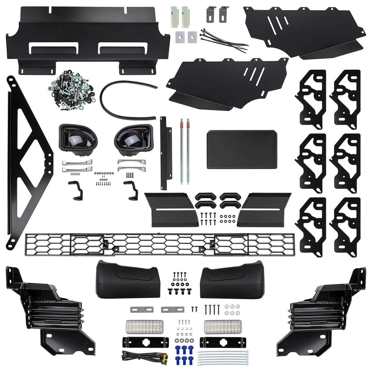 14-19 Toyota Tundra Bumper Mounting Kit for 3415020K - Apollo Off-Road