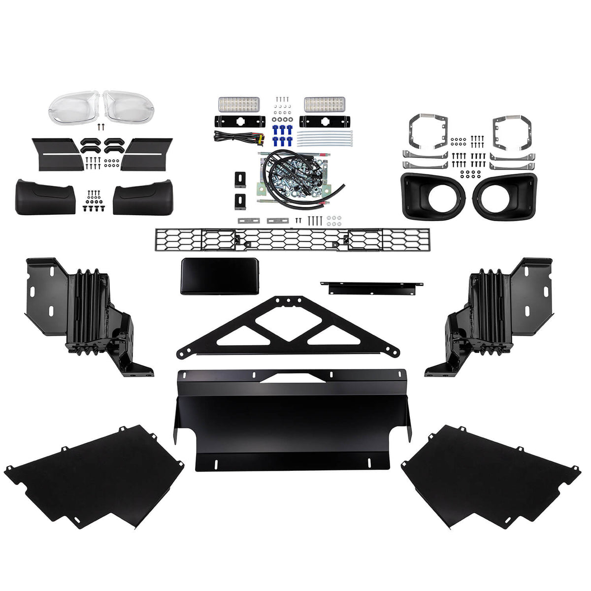 16-21 Toyota Land Cruiser Summit Winch Bumper - Apollo Off-Road