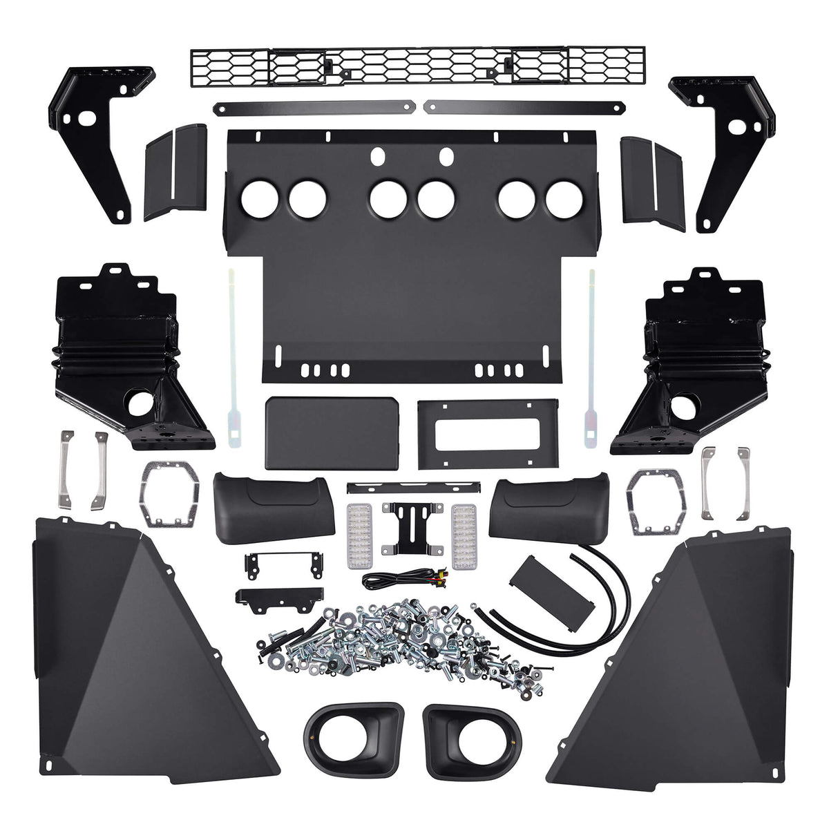 14-24 Toyota 4Runner Bumper Mounting Kit for 3421570K - Apollo Off-Road